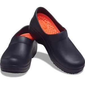 Crocs On The Clock LiteRide™ Slip Resistant Work Slip-On Shoes Unisex M 6 /W 8